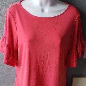 Coral Blouse